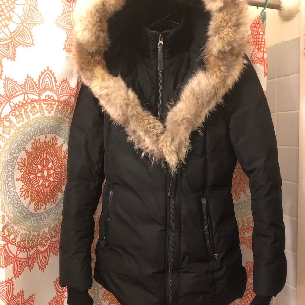 Black Mackage Coat